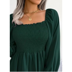 Kadın Uzun Kollu Geometrik Yakalı Gipe Detaylı Krep Bluz , 30854 Kadın Uzun Kollu Geometrik Yakalı Gipe Detaylı Krep Bluz , 30854