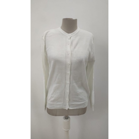 Kadın Uzun Kollu önden Düğmeli Triko Ceket , 30844