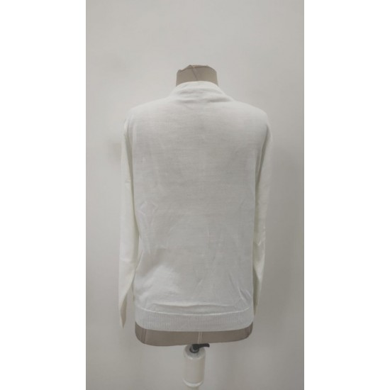 Kadın Uzun Kollu önden Düğmeli Triko Ceket , 30844