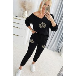 Kadın Uzun Kollu V Yakalı Desenli Viskon Iki Iplik Bluz Ve Pantolon Ikili Takım , 30888 Kadın Uzun Kollu V Yakalı Desenli Viskon Iki Iplik Bluz Ve Pantolon Ikili Takım , 30888