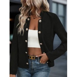 Women' S Long-sleeved, Open-front Button-down Scuba Diving Jacket , 30917