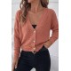 Kadın Uzun Kollu Düğme Detay Triko Bluz, 30906 Kadın Uzun Kollu Düğme Detay Triko Bluz, 30906