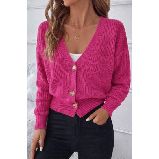 Kadın Uzun Kollu Düğme Detay Triko Bluz, 30904 Kadın Uzun Kollu Düğme Detay Triko Bluz, 30904