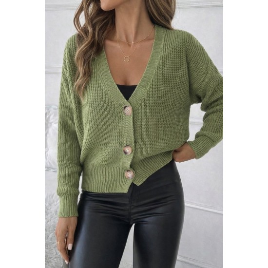 Kadın Uzun Kollu Düğme Detay Triko Bluz, 30901 Kadın Uzun Kollu Düğme Detay Triko Bluz, 30901