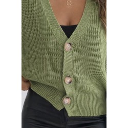 Kadın Uzun Kollu Düğme Detay Triko Bluz, 30901 Kadın Uzun Kollu Düğme Detay Triko Bluz, 30901