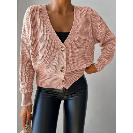 Kadın Uzun Kollu Düğme Detay Triko Bluz, 30898 Kadın Uzun Kollu Düğme Detay Triko Bluz, 30898