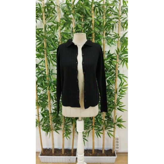 Kadın Uzun Kollu Yakalı önden Düğmeli Triko Ceket, 30935 Kadın Uzun Kollu Yakalı önden Düğmeli Triko Ceket, 30935