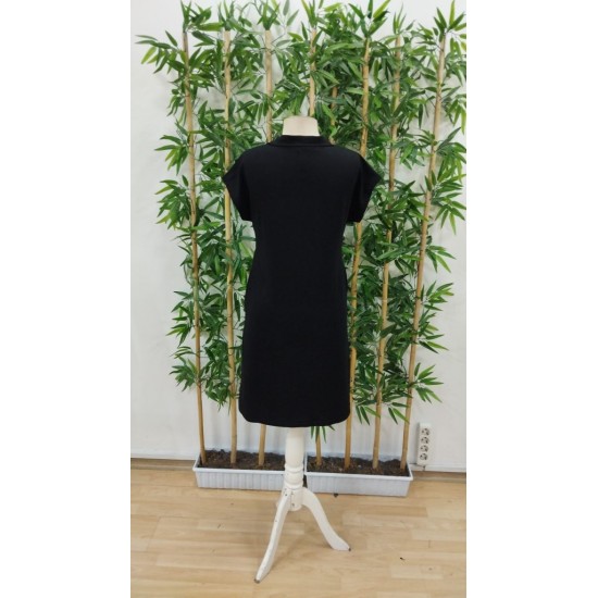 Kadın Kısa Kollu Yakalı Viskon Iki Iplik Elbise , 30984 Kadın Kısa Kollu Yakalı Viskon Iki Iplik Elbise , 30984