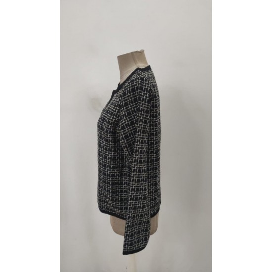 Kadın Uzun Kollu önü Açık şanel Kısa Ceket, 30258