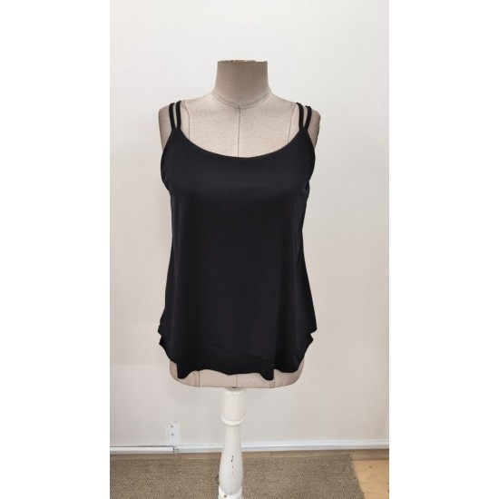 Kadın Ip Askılı V Yakalı Sandy Bluz , 31027