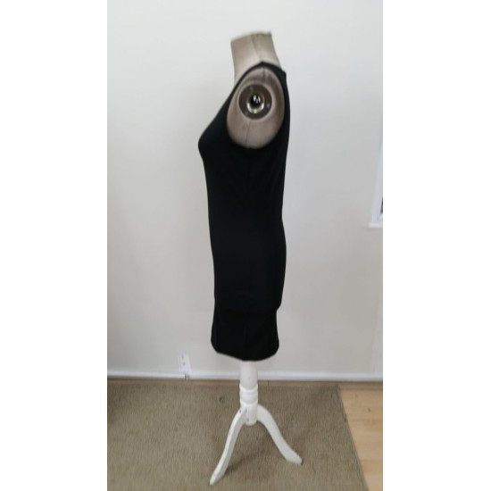 Kadın Askılı Yuvarlak Yakalı Kısa Dalgıç Elbise, 31034