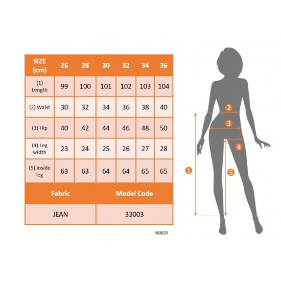 Kadın Yüksek Bel Düğmeli Yırtık Kot Pantolon , 31069