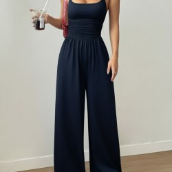 Kadın Askılı Yuvarlak Yaka Uzun Viskon Tulum , 31073 Kadın Askılı Yuvarlak Yaka Uzun Viskon Tulum , 31073