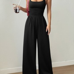 Kadın Askılı Yuvarlak Yaka Uzun Viskon Tulum , 31072 Kadın Askılı Yuvarlak Yaka Uzun Viskon Tulum , 31072