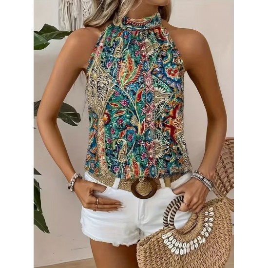 Kadın Omuzlardan Açık Balıkçı Yaka Boyun Arkasından Bağlamalı Süprem Bluz, 31086