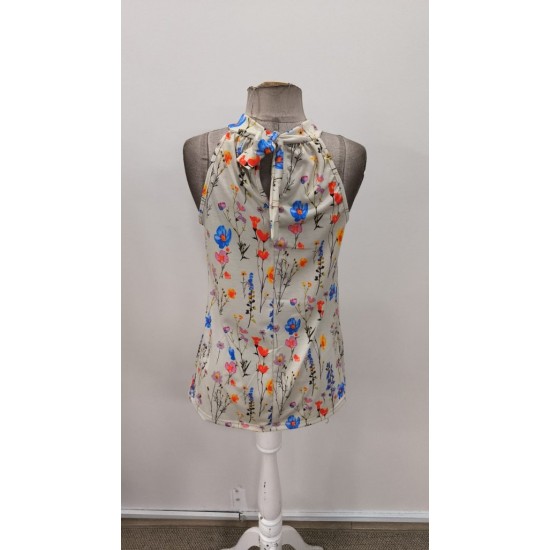 Kadın Omuzlardan Açık Balıkçı Yaka Boyun Arkasından Bağlamalı Süprem Bluz, 31084