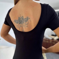 Kadın Kısa Kollu Sırt Dekolteli Yırtmaç Detaylı Viskon Elbise , 31218 Kadın Kısa Kollu Sırt Dekolteli Yırtmaç Detaylı Viskon Elbise , 31218