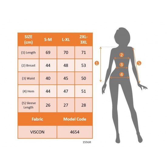 Kadın Kısa Kollu Asimetrik Yaka Detaylı Viskon Bluz, 31273