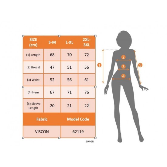 Kadın Kısa Kollu V Dantel Yakalı Düğmeli Viskon Bluz, 31276