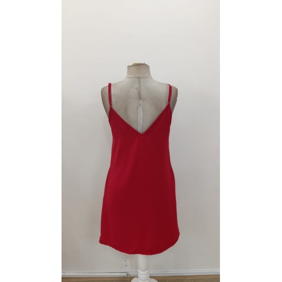 Kadın Ip Askılı V Yakalı Kısa Aerobin Elbise, 31285 Kadın Ip Askılı V Yakalı Kısa Aerobin Elbise, 31285