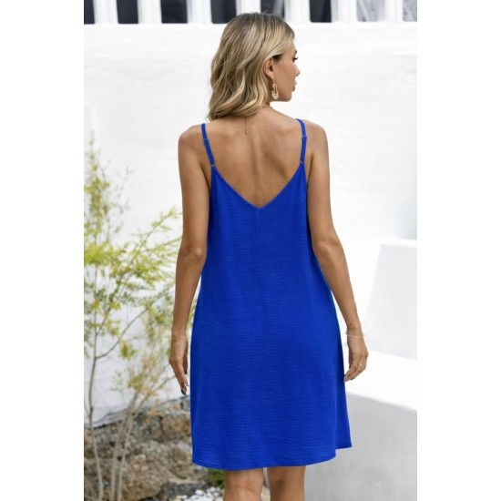 Kadın Ip Askılı V Yakalı Kısa Aerobin Elbise, 31284 Kadın Ip Askılı V Yakalı Kısa Aerobin Elbise, 31284