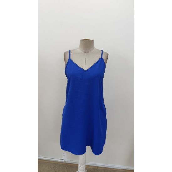 Kadın Ip Askılı V Yakalı Kısa Aerobin Elbise, 31284 Kadın Ip Askılı V Yakalı Kısa Aerobin Elbise, 31284