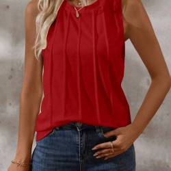 Kadın Askılı Bisiklet Yaka Nervurlu Viskon Bluz , 31290 Kadın Askılı Bisiklet Yaka Nervurlu Viskon Bluz , 31290