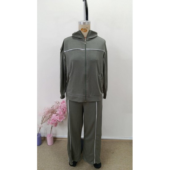 Kadın Uzun Kollu önden Fermuarlı Bluz Ve Pantolon Modal Ikili Takım , 31310 Kadın Uzun Kollu önden Fermuarlı Bluz Ve Pantolon Modal Ikili Takım , 31310