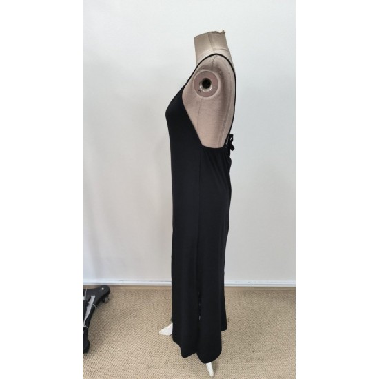 Kadın Omuzlardan Açık Boyundan Bağlamalı Arkası çapraz Detaylı Uzun Viskon Elbise , 31335 Kadın Omuzlardan Açık Boyundan Bağlamalı Arkası çapraz Detaylı Uzun Viskon Elbise , 31335