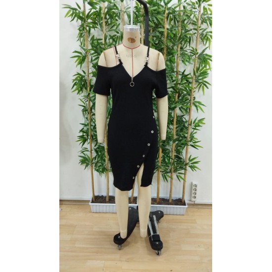 Kadın Askılı önü Fermuarlı Asimetrik Kesim Detaylı Kalın Fitilli Kaşkorse Elbise , 31330 Kadın Askılı önü Fermuarlı Asimetrik Kesim Detaylı Kalın Fitilli Kaşkorse Elbise , 31330