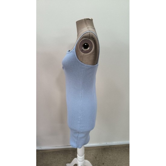 Kadın Askılı önden Düğmeli Kısa Kaşkorse Elbise , 31342