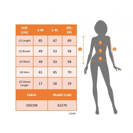 Kadın Kısa Kollu V Yakalı Viskon Bluz , 31377 Kadın Kısa Kollu V Yakalı Viskon Bluz , 31377