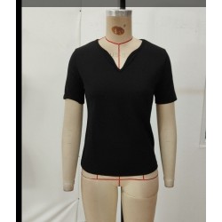 Kadın Kısa Kollu V Yakalı Ithal Krep Elbise, 31425 Kadın Kısa Kollu V Yakalı Ithal Krep Elbise, 31425