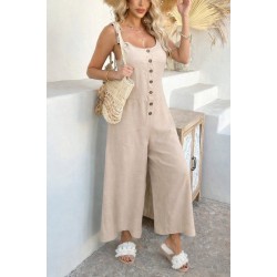 Kadın Askılı Yuvarlak Yakalı Kuş Gözü Detaylı önden Düğmeli Aerobin Tulum, 31459 Kadın Askılı Yuvarlak Yakalı Kuş Gözü Detaylı önden Düğmeli Aerobin Tulum, 31459