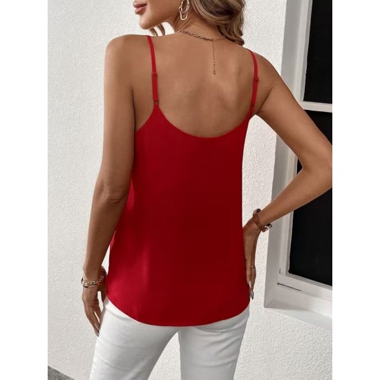 Kadın Ip Askılı V Yakalı Sandy Bluz, 31478 Kadın Ip Askılı V Yakalı Sandy Bluz, 31478