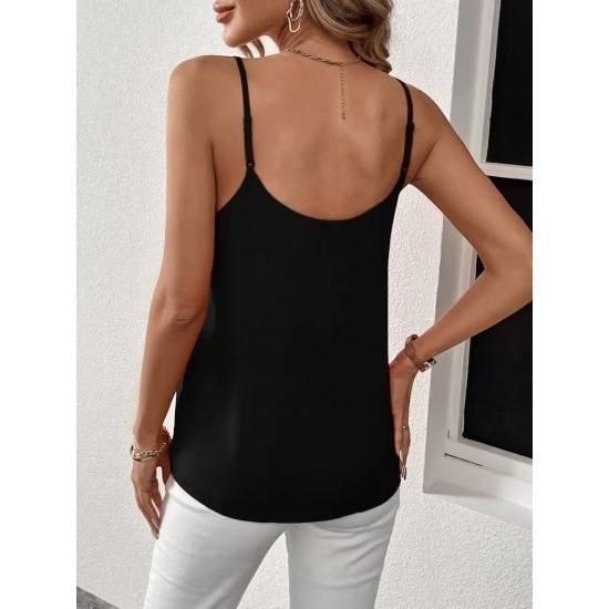 Kadın Ip Askılı V Yakalı Sandy Bluz, 31475 Kadın Ip Askılı V Yakalı Sandy Bluz, 31475