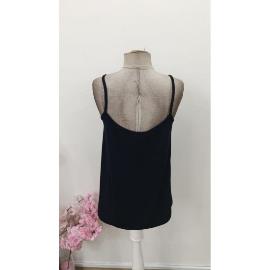 Kadın Ip Askılı V Yakalı Sandy Bluz, 31475 Kadın Ip Askılı V Yakalı Sandy Bluz, 31475