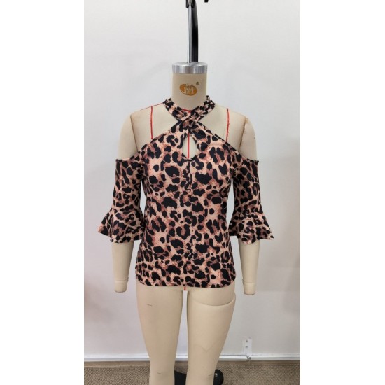 Kadın Kısa Kollu Omuzlardan Açık ön çapraz Detaylı Süprem Bluz , 31497