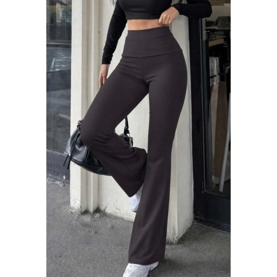 Kadın Geniş Korsaj Bel Detaylı Paçaya Doğru Geniş Yüksek Bel Dalgıç Pantolon , 31554 Kadın Geniş Korsaj Bel Detaylı Paçaya Doğru Geniş Yüksek Bel Dalgıç Pantolon , 31554