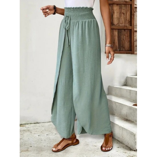 Kadın Beli Lastikli Bağcıklı önü Asimetrik Detaylı Aerobin Pantolon , 31582 Kadın Beli Lastikli Bağcıklı önü Asimetrik Detaylı Aerobin Pantolon , 31582