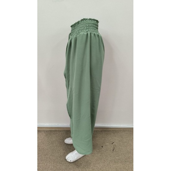 Kadın Beli Lastikli Bağcıklı önü Asimetrik Detaylı Aerobin Pantolon , 31582 Kadın Beli Lastikli Bağcıklı önü Asimetrik Detaylı Aerobin Pantolon , 31582