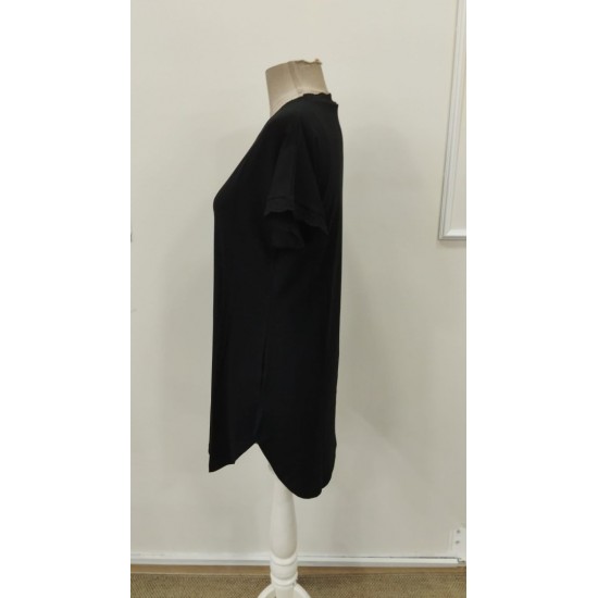 Kadın Kısa Kollu V Yakalı Kısa Viskon Gecelik, 31602 Kadın Kısa Kollu V Yakalı Kısa Viskon Gecelik, 31602