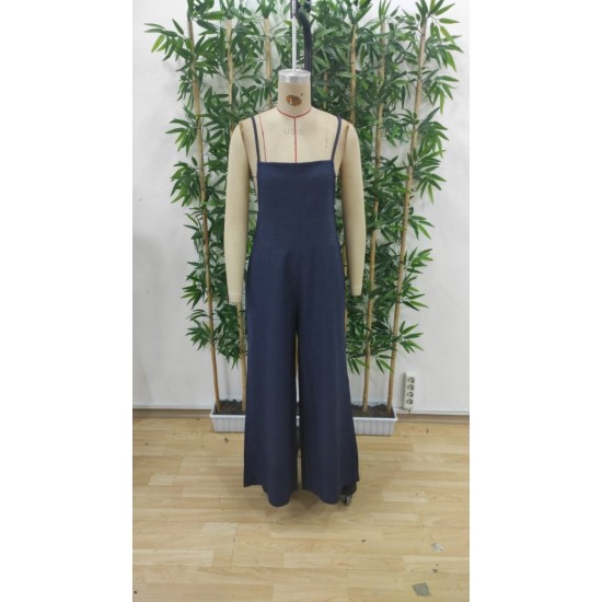 Kadın Askılı Yandan Fermuarlı Geniş Paçalı Valencia Tulum, 31594 Kadın Askılı Yandan Fermuarlı Geniş Paçalı Valencia Tulum, 31594