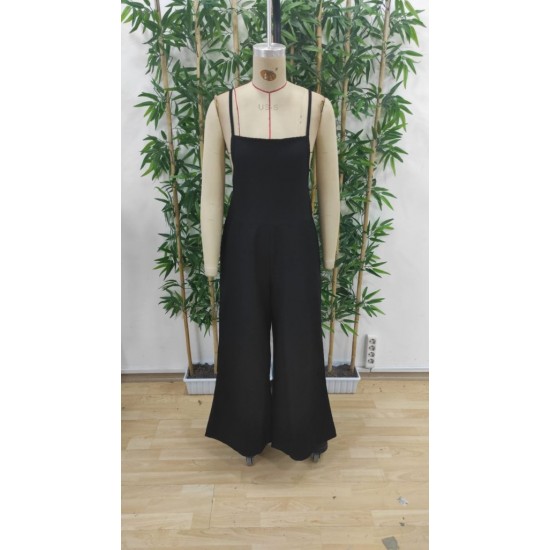 Kadın Askılı Yandan Fermuarlı Geniş Paçalı Valencia Tulum, 31593 Kadın Askılı Yandan Fermuarlı Geniş Paçalı Valencia Tulum, 31593