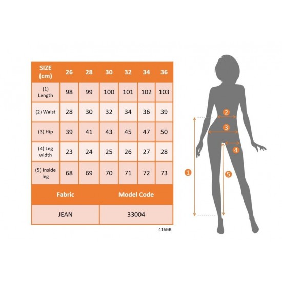 Kadın Yüksek Bel Yırtık Detaylı Skinny Kot Pantolon , 31672