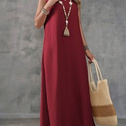 Kadın Askılı V Yakalı Yandan Yırtmaçlı Uzun Bürümcük Elbise , 31718 Kadın Askılı V Yakalı Yandan Yırtmaçlı Uzun Bürümcük Elbise , 31718