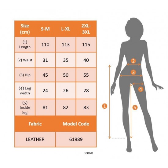 Kadın Yüksek Bel Yanlardan Püsküllü Deri Pantolon , 31811