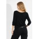Kadın Uzun Kollu Yuvarlak Yakalı Viskon Bluz , 31800