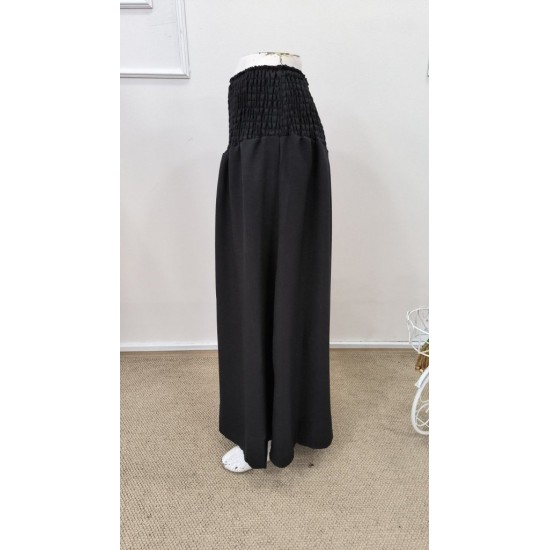 Kadın Yüksek Belli Lastikli Geniş Parçalı Pantolon , 31866 Kadın Yüksek Belli Lastikli Geniş Parçalı Pantolon , 31866