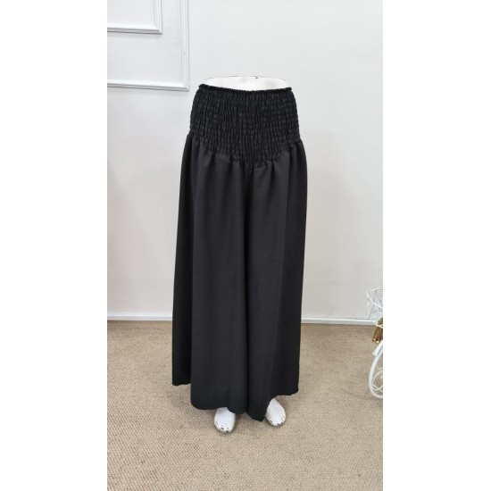 Kadın Yüksek Belli Lastikli Geniş Parçalı Pantolon , 31866 Kadın Yüksek Belli Lastikli Geniş Parçalı Pantolon , 31866